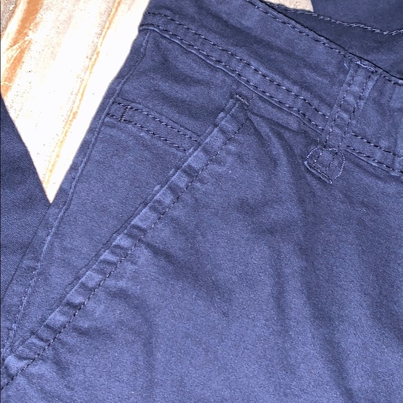 Men’s Blue Skinny Straight Leg Pants - Picture 4 of 10